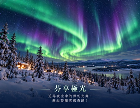 芬享極光、雪原童話10天
